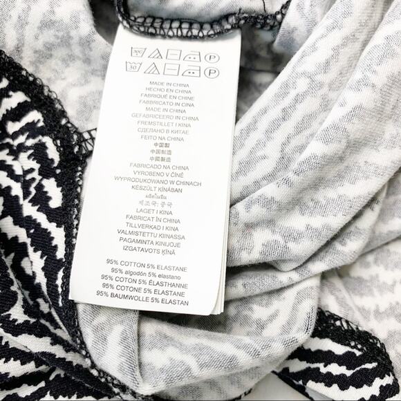 MICHAEL KORS Black & White Zebra Rhinestone Dress Small - Picture 11 of 12